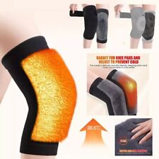 Women Men Thicken Winter Warm Thermal Knee Pads Leg Warmers Jogging Protector UK