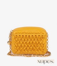Chanel Yellow Quilted Lambskin