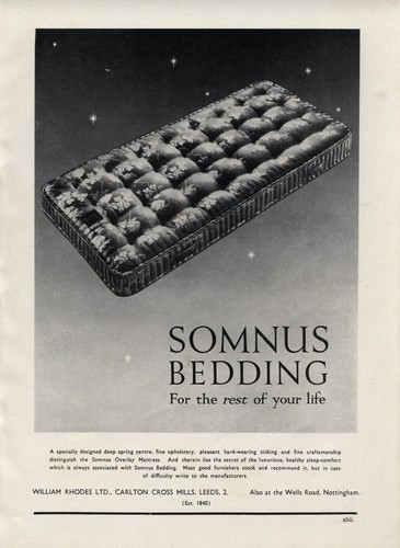 Original 1952 advert - , for