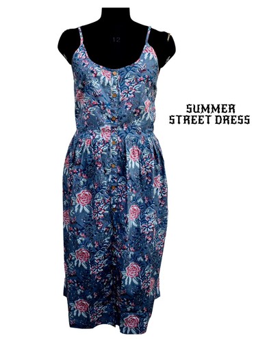 Indian summer street floral - street,