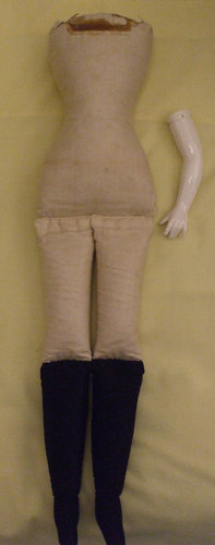 Antique victorian cloth - antique, 22"