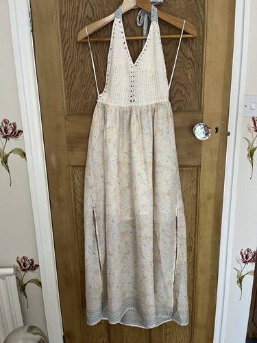 Zara maxi dress backless size - zara,