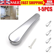 Toilet Door Handle Silver For