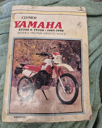 Clymer yamaha xt350 tt350 - clymer,