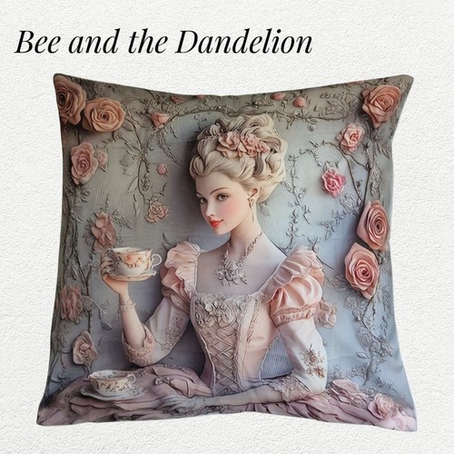 Georgian lady plush cushion - georgian,