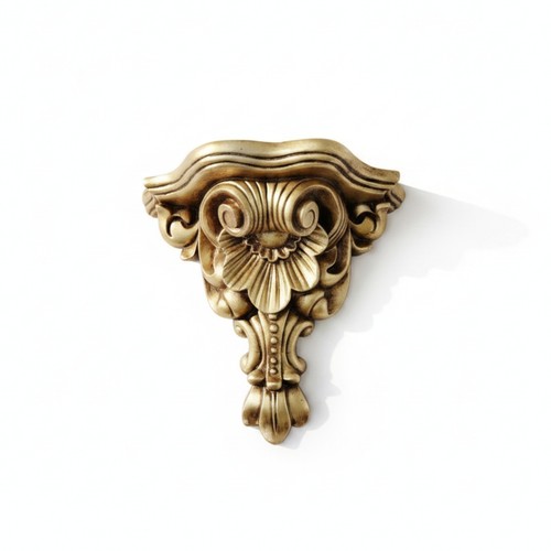Vintage ornate wall shelf - vintage,