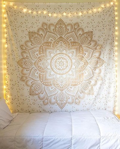 Indian mandala tapestry wall - mandala,