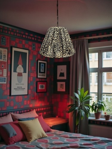 Lynx animal print pleated