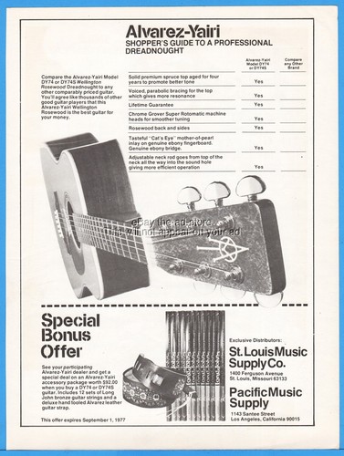 1977 alvarez yairi - 1977,