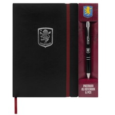 Aston Villa FC Notebook & Pen