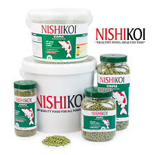 NISHIKOI STAPLE POND FISH FOOD FLOATING DAILY PROTEIN DIET HEALTHY KOI GOLDFISH