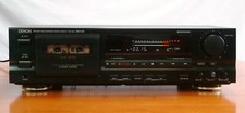 Denon DRM-740 3-Head Stereo Cassette Deck Play Record * NEW BELTS & PINCH ROLLER