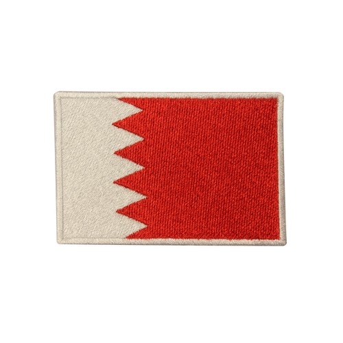 Bahrain country flag - country, patch