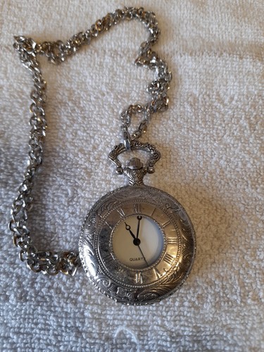 Half hunter pocket watch - pocket,