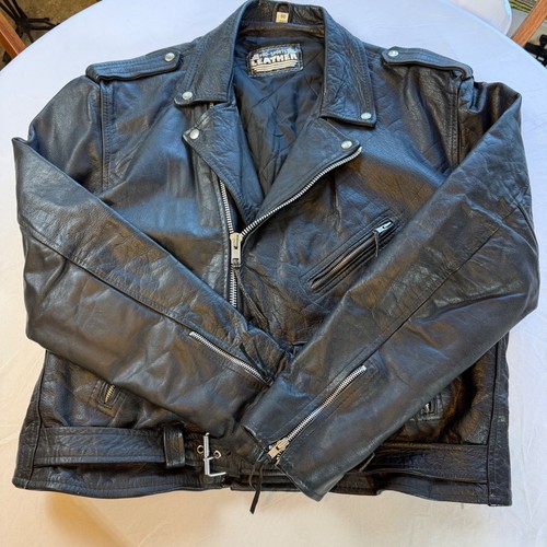 Vtg pro sports leather biker - vtg,