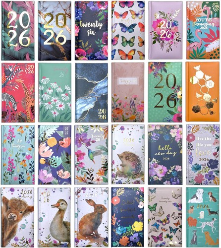 2026 diary slim size week - slim,
