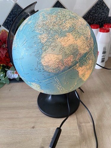 Vintage illuminated world - vintage,