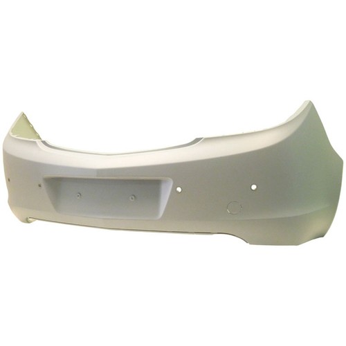 Rear bumper primed - rear, fits