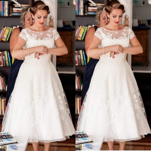 Classic wedding dresses - dresses, tea