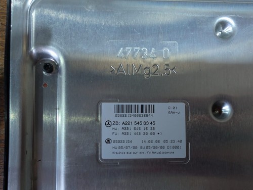 A2215458345 front sam - front, control
