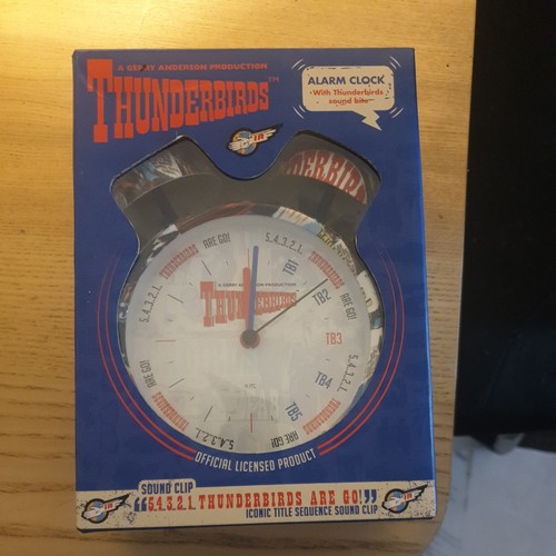 Thunderbirds alarm clock - clock, with