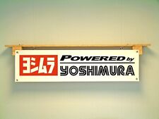 Yoshimura Banner Motorcycle Performance Parts Workshop Garage Wall Display