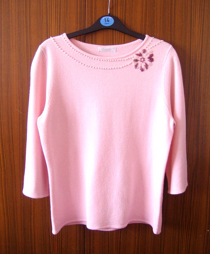 Soft pink jumper - jumper, with