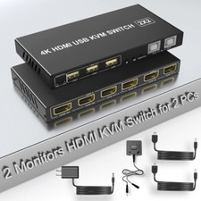Dual monitor hdmi - monitor, kvm