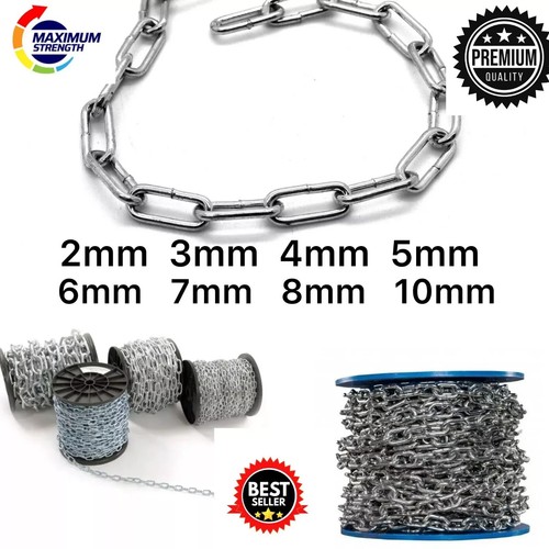 Strong heavy duty steel chain - heavy,