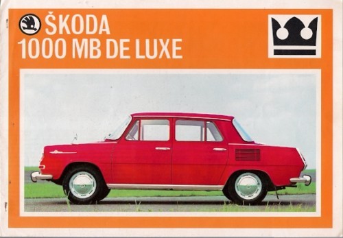 Skoda 1000 luxe mk2 - de,