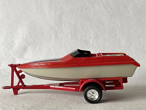 Vintage toy speedboat - speedboat, boat