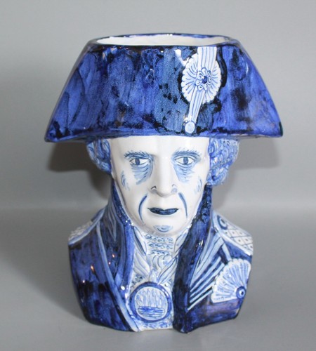 Large delft pottery jug - delft,