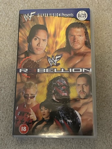Wwf rebellion 1999 vhs - rebellion,