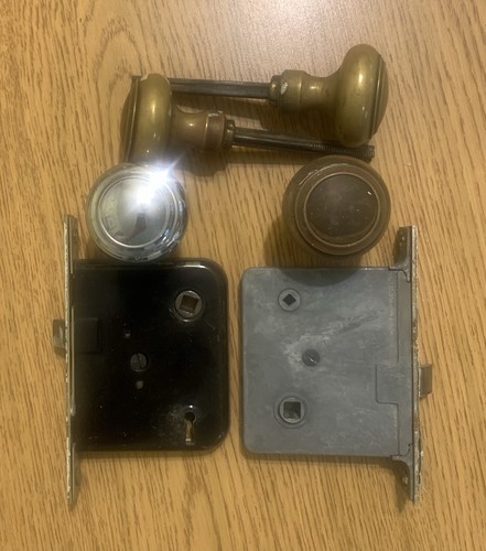 Vintage door knobs hardware - door,