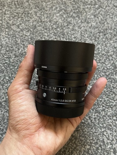 Mint sigma 45mm dn - f2.8, c