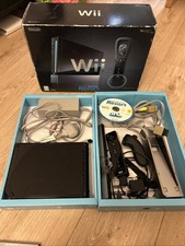 Nintendo Wii Black Edition Boxed - Wii Sports Resort pack - tested & Working #2