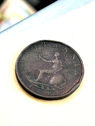 1799 great britain - 1799, penny