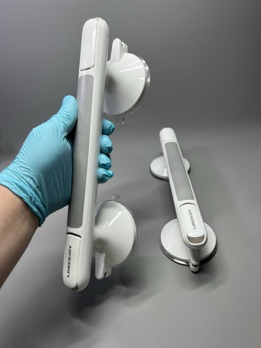 Bathroom suction grab rails - bathroom,