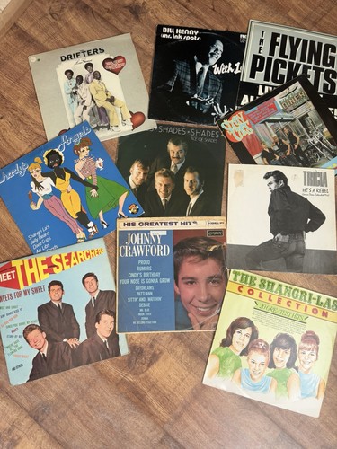 Vintage 1960s 1980s - vinyl, lp