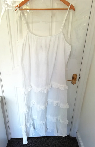 New look size white crinkle - new,