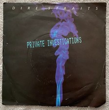 Dire Straits – Private Investigations  7in Vinyl Record