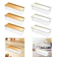3 x Clear Spaghetti Storage