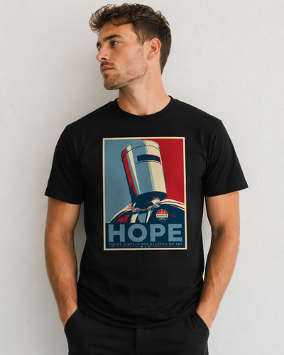 Count binface hope - hope, t-shirt