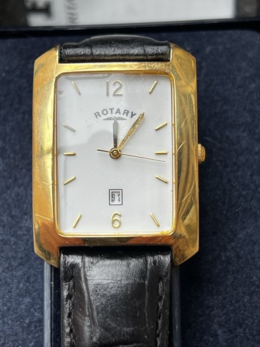 Rotary unisex gold plated - unisex, gold-plated