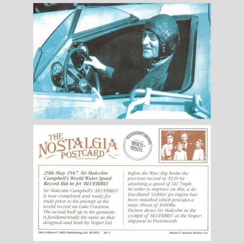 Postcard sir malcolm - -,