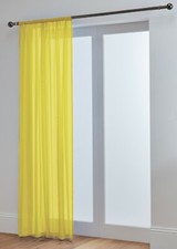 Voile Curtain Panel Lucy Slot