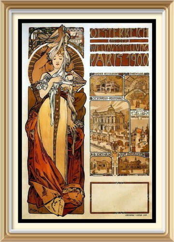 Art nouveau alphonse - art,