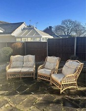 4 piece cane wood conservatory
