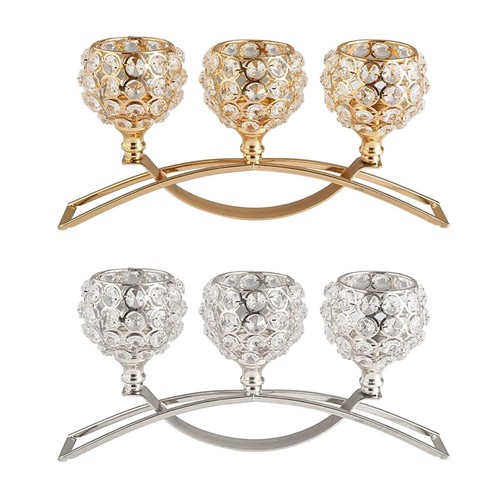 Arms crystal candle holder - arms,