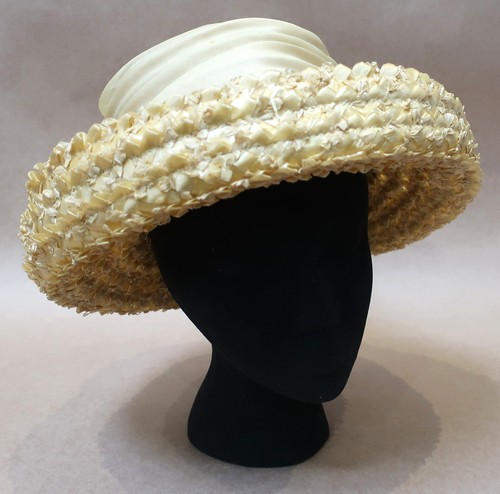Vintage 1950s ladies raffia - vintage, &